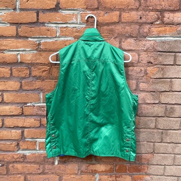 Vintage Ralph Lauren Green Boating Sailing Anorak Vest - Picture 4 of 10